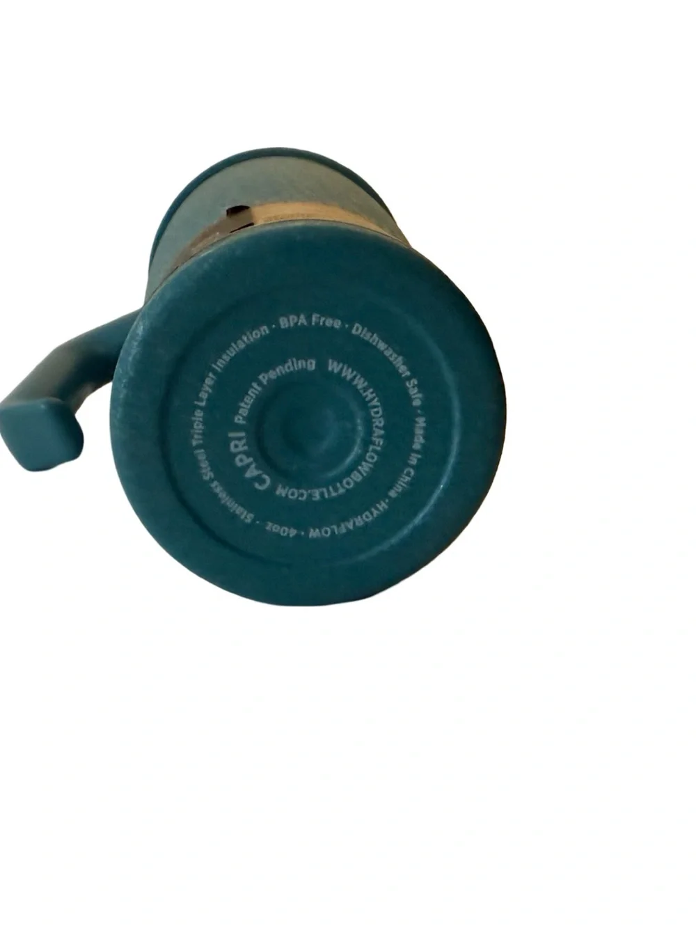 Brand New Hydraflow Capri Teal Travel Cup